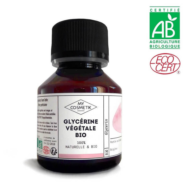 Glycérine végétale bio