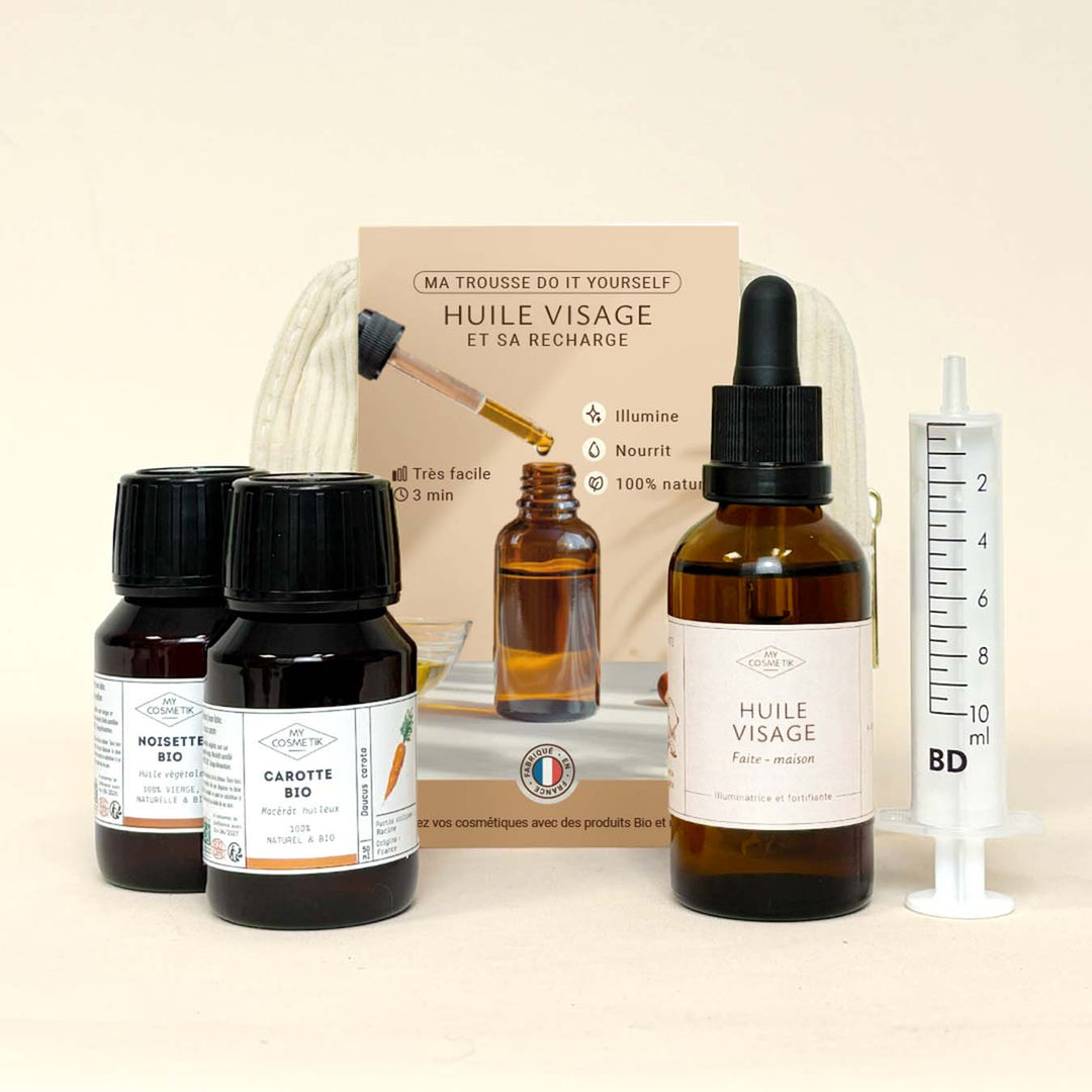 Trousse DIY : Huile visage éclat
