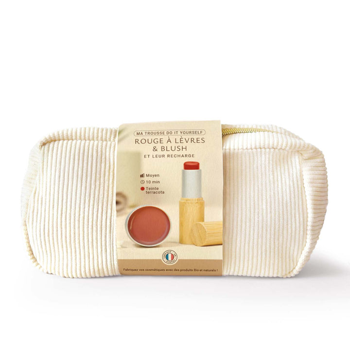 Trousse DIY : Rouge à lèvres et blush