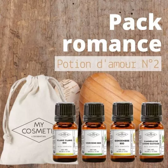 Pack Romance « Potion d’amour N°2 » : synergie épicée et puissante