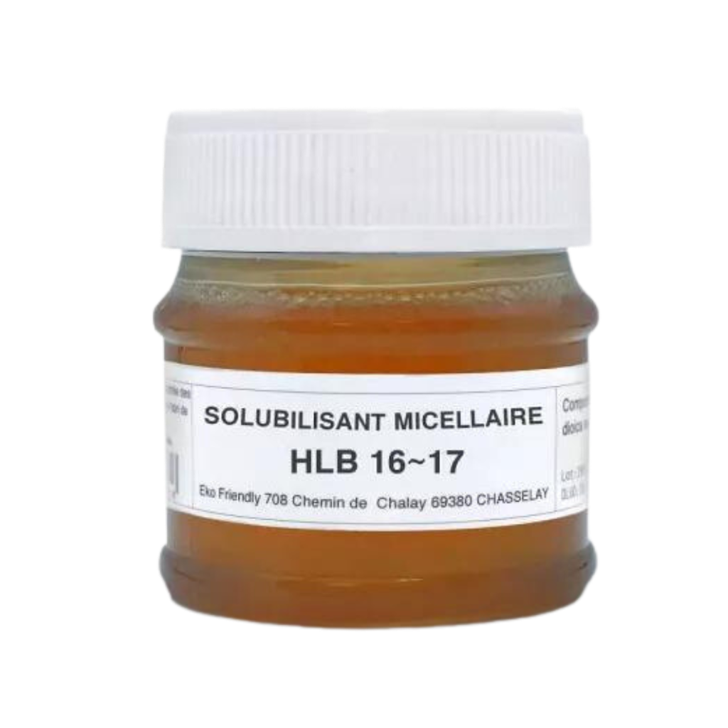 Solubilisant micellaire HLB 16-17
