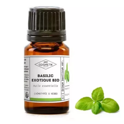 Organic exotic basil essential oil