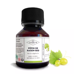 Organic grape seed vegetable oil